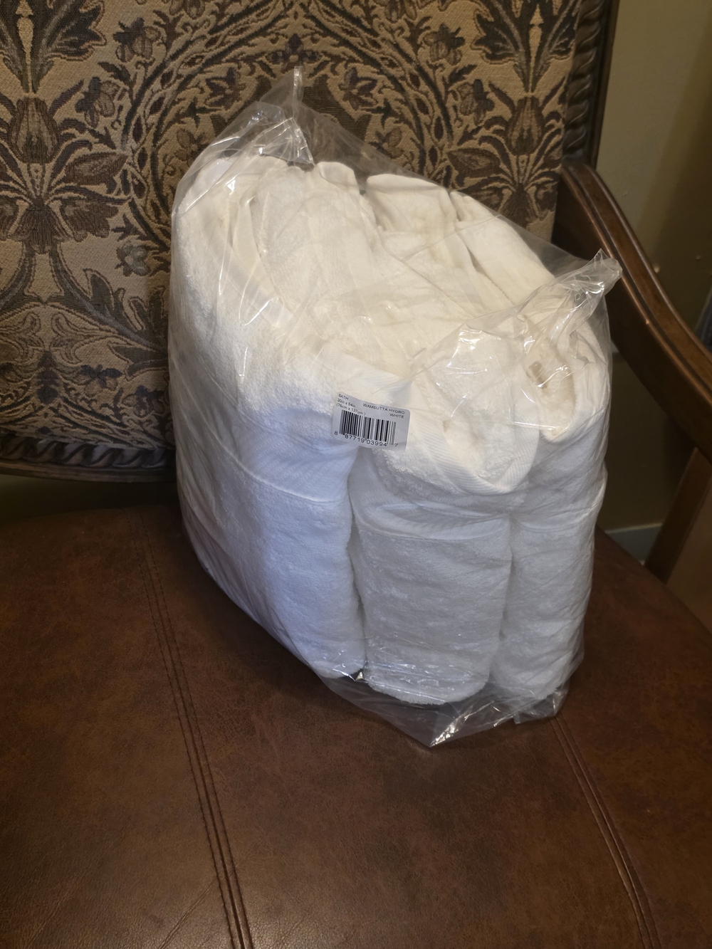 Plush White Bath Towels - Soft Absorbent Set 30in 54 In(76cm× 137cm)